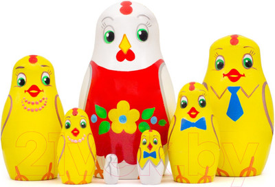 Матрешка сувенирная Брестская Фабрика Сувениров Пасхальная 7306