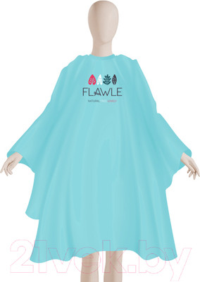 Накидка парикмахерская Flawle 3.201.02 (голубой)