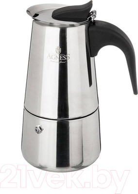 Гейзерная кофеварка Agness 944-001