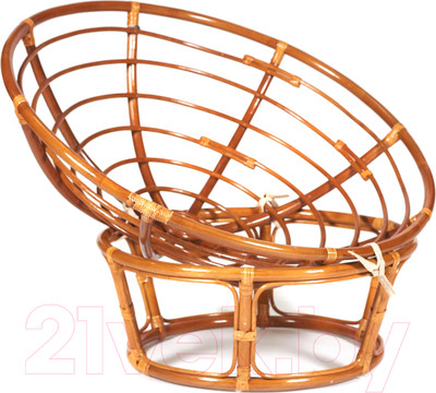 Кресло садовое Tetchair Papasan 23/01 W без подушки (коньяк)