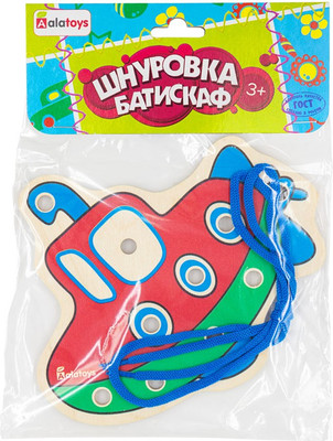 Развивающий игровой набор Alatoys Шнуровка Батискаф / ШН17