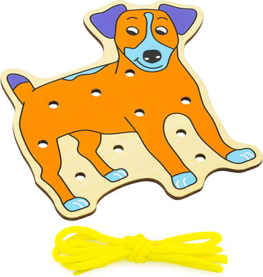 Развивающий игровой набор Alatoys Шнуровка Щенок / ШН47