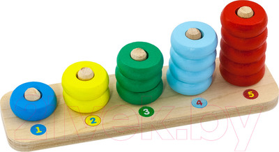 Сортер Alatoys Пирамидка Счеты / ПСЧ2002