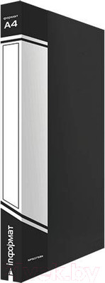 Папка для бумаг inФормат NP5575Bk (черный)