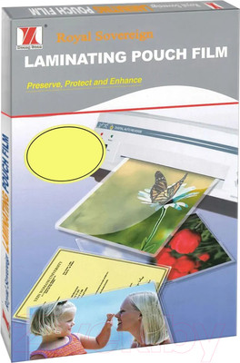 Пленка для ламинирования Royal Sovereign АЗ 125мкм (матовая ПЭТ)