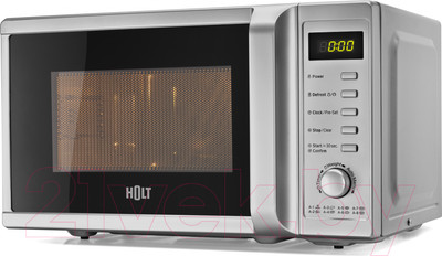 Микроволновая печь Holt HT-MO-002 (серебристый)