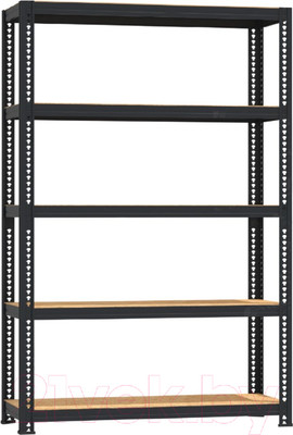 Стеллаж металлический MZ-Profil 180x120x40x5 (RAL9011)