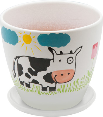 Вазон Вещицы Корова BH-11-1