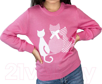 Джемпер для малышей Polesie 9С0119-Д43 (р.98,104-56, розовая азалия)