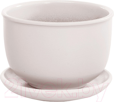 Вазон Вещицы Бутон BH-35-8 (молочно-белый)