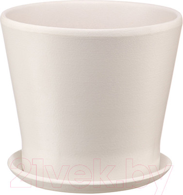 Вазон Вещицы Флора BH-34-12 (бежевый)