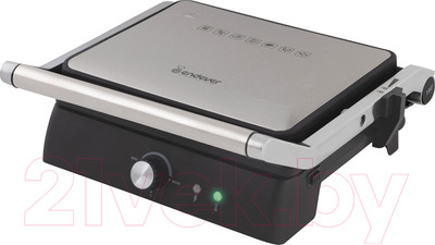 Электрогриль Endever Grillmaster 225 (серебристый/черный)