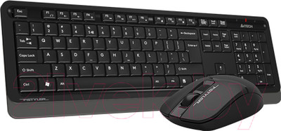 Комплект клавиатура и мышь A4Tech Fstyler FG1012 (черный)