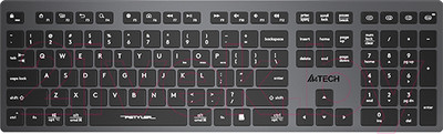 Клавиатура A4Tech Fstyler FBX50C (черный/серый)