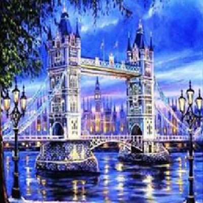 Набор алмазной вышивки Centrum Алмазная мозаика Тауэрский мост / 87113