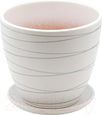 Вазон Вещицы BH-04-1 (белый)