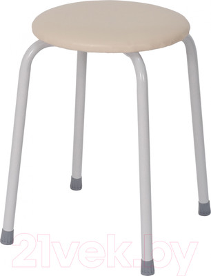 Табурет ЗМИ Пенек крепкий 220 / Т 266 (ваниль)