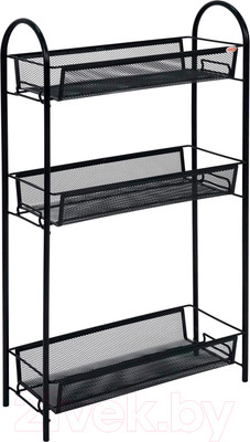 Этажерка ЗМИ Ладья 13 / Э 399 (черный)