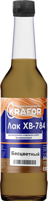 Лак Krafor ХВ-784 (500мл, бесцветный)