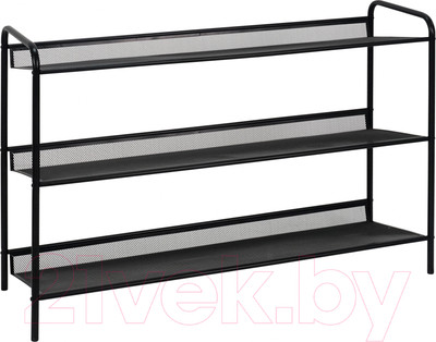 Полка для обуви ЗМИ Женева 33 / ПДО Ж33 (черный)