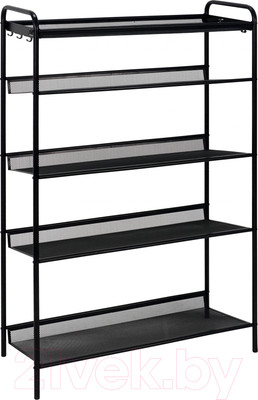 Полка для обуви ЗМИ Женева 25 / ПДО Ж25 (черный)