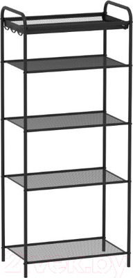 Полка для обуви ЗМИ Верона 15 / ПДОВ15 (черный)