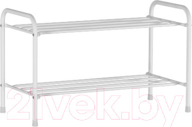 Полка для обуви ЗМИ Альфа 22 / ПДОА22 (белый)