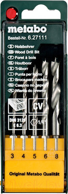 Набор сверл Metabo 627111000