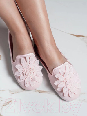 Тапочки домашние Arya Женские Lacey / 8680943085726 (р.39-40, розовый)