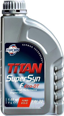 Моторное масло Fuchs Titan Supersyn F Eco-DT 5W30 / 601411595 (1л)