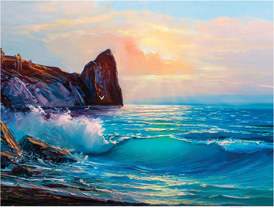 Набор алмазной вышивки Остров Сокровищ Море / 662453