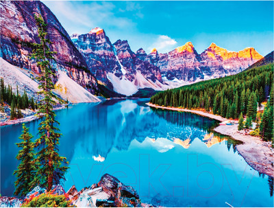 Набор алмазной вышивки Остров Сокровищ Горный Пейзаж / 662454