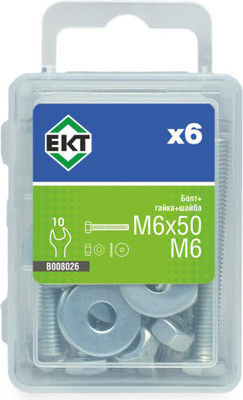 Болт ЕКТ М6х50 / B008026 (6шт)