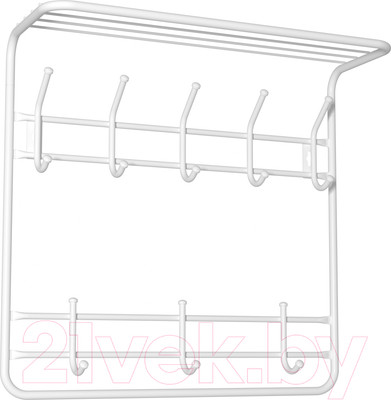 Вешалка для одежды ЗМИ 60 ВСП 8 (белый)