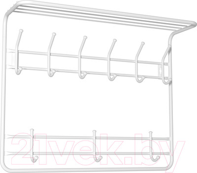 Вешалка для одежды ЗМИ 80 ВСП 9 (белый)