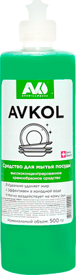 Средство для мытья посуды Avko Авкол (500г)