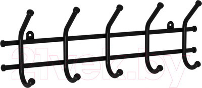 Вешалка для одежды ЗМИ Норма 5 / ВН 24 (черный)