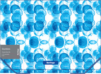 Папка для бумаг Berlingo Bubbles / XF4_12601