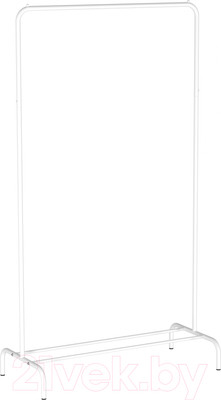 Стойка для одежды ЗМИ Радуга 1 / ВНП 298 (белый)