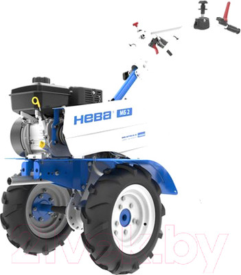 Мотоблок бензиновый Нева МБ2 МультиАГРО-ZS GB225 (Zongshen 7.5 л.с.)