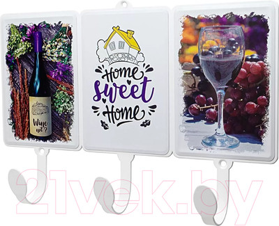 Вешалка для одежды GALA Вкус бордо VL034-WY