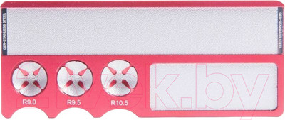 Махровка для кия Weekend Cue Tip Shaper & Scuffer / 45.811.00.3 (красный)