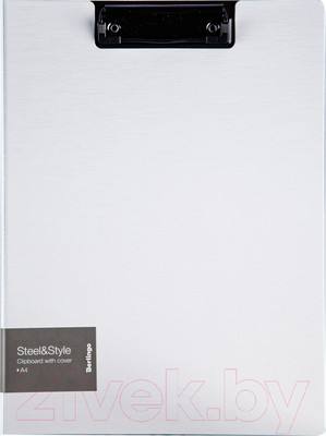 Планшет с зажимом Berlingo Steel&Style / PPf_93004 (белый)