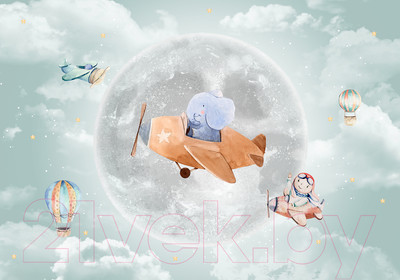 Фотообои листовые Citydecor Мечтатели 1 (200x140)