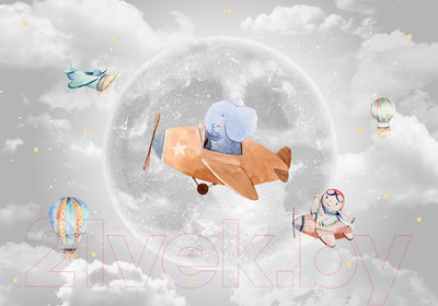 Фотообои листовые Citydecor Мечтатели 5 (200x140)