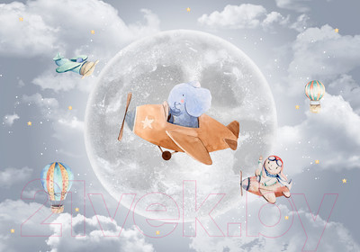 Фотообои листовые Citydecor Мечтатели 6 (200x140)