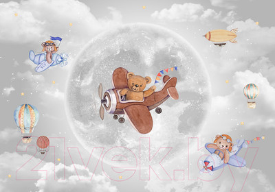 Фотообои листовые Citydecor Мечтатели 9 (200x140)