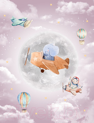 Фотообои листовые Citydecor Мечтатели 2 (200x260)