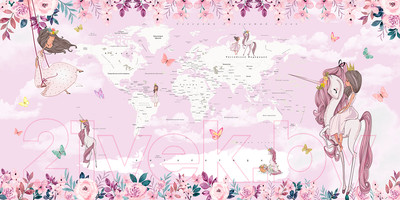 Фотообои листовые Citydecor Princess 12 (300x150)