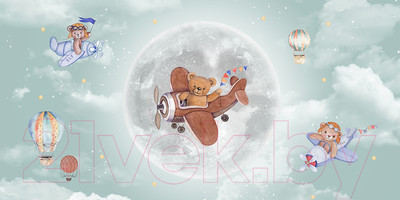 Фотообои листовые Citydecor Мечтатели 12 (300x150)